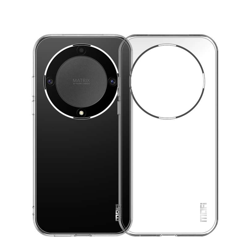 For Honor X9A MOFI Ming Series Ultra-thin TPU Phone Case(Transparent)