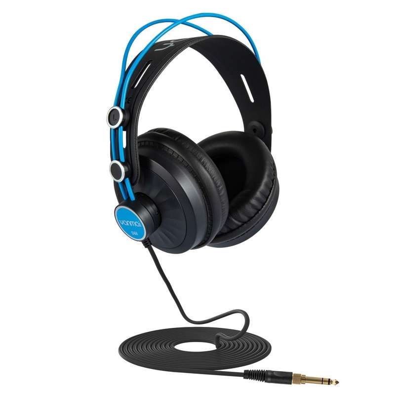 Yanmai D68-A Foldable Lightweight Recording Monitor Headphone(Blue)