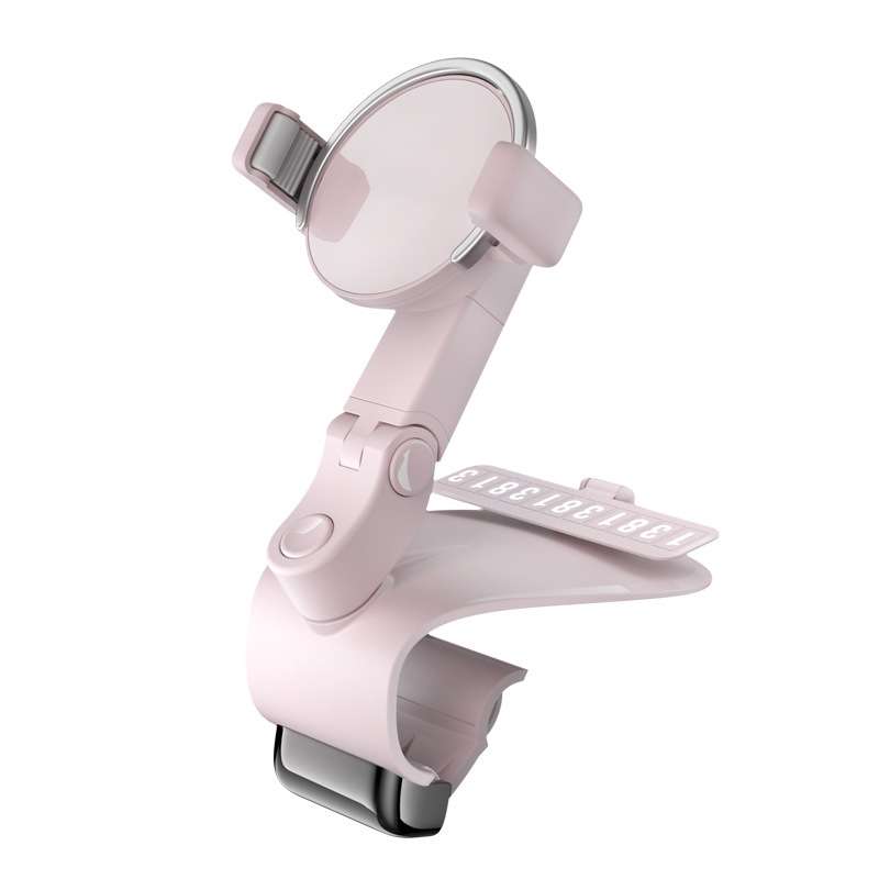 088 With Parking Phone Sign 360 Degrees Rotation Car Dashboard Mount Cell Phone Holder(Green)