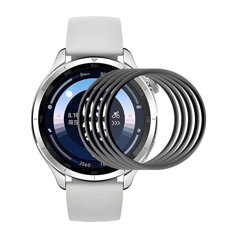 For Xiaomi Watch S4 41mm 5pcs ENKAY ENKAY 3D Full Coverage Soft PC Edge PMMA HD Screen Film
