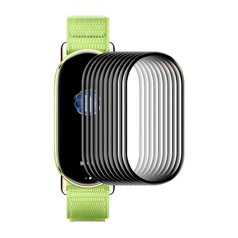 For Xiaomi Smart Band 10 10pcs ENKAY ENKAY 3D Full Coverage Soft PC Edge PMMA HD Screen Film