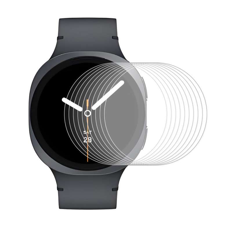 For Samsung Galaxy Watch8 40mm 10pcs ENKAY 0.2mm 9H Tempered Glass Screen Protector Watch Film