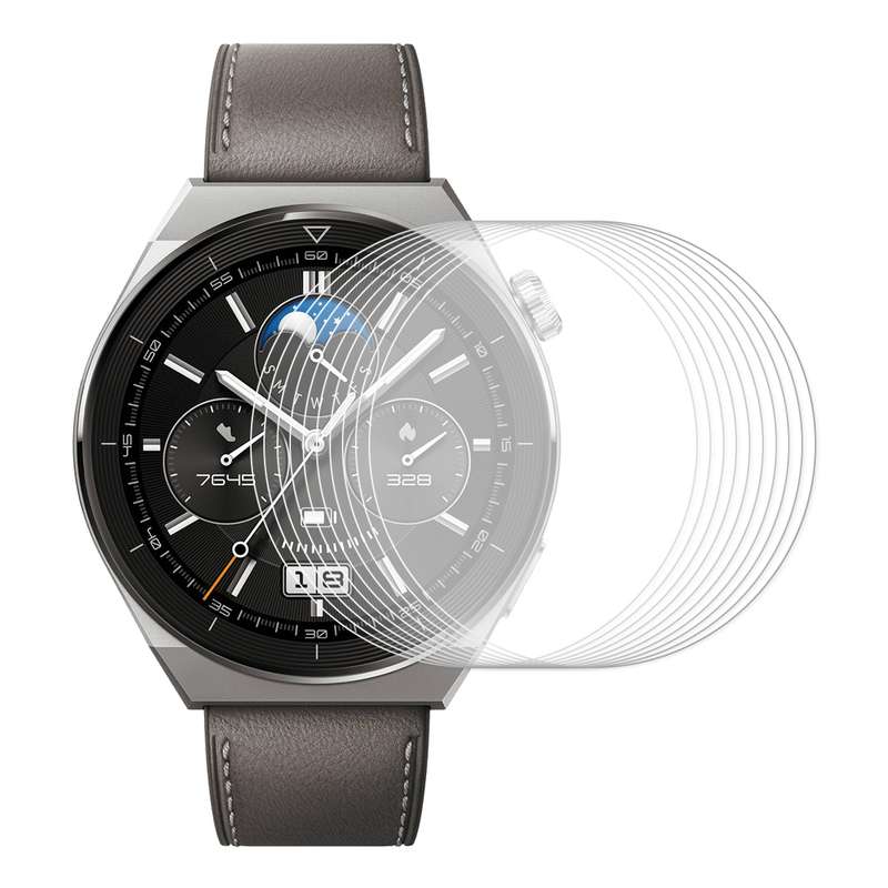 For Huawei Watch GT 5 41mm 10pcs ENKAY Hat-Prince 0.2mm 9H Tempered Glass Screen Protector Watch Fil