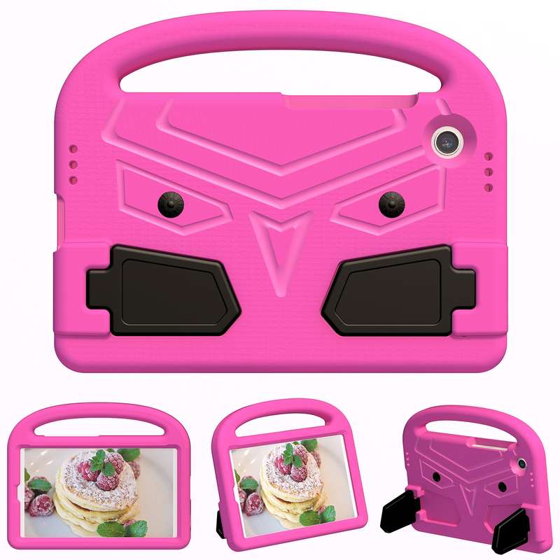 For Samsung Galaxy Tab A9 Sparrow Style Shockproof Kickstand EVA Tablet Case(Purple)