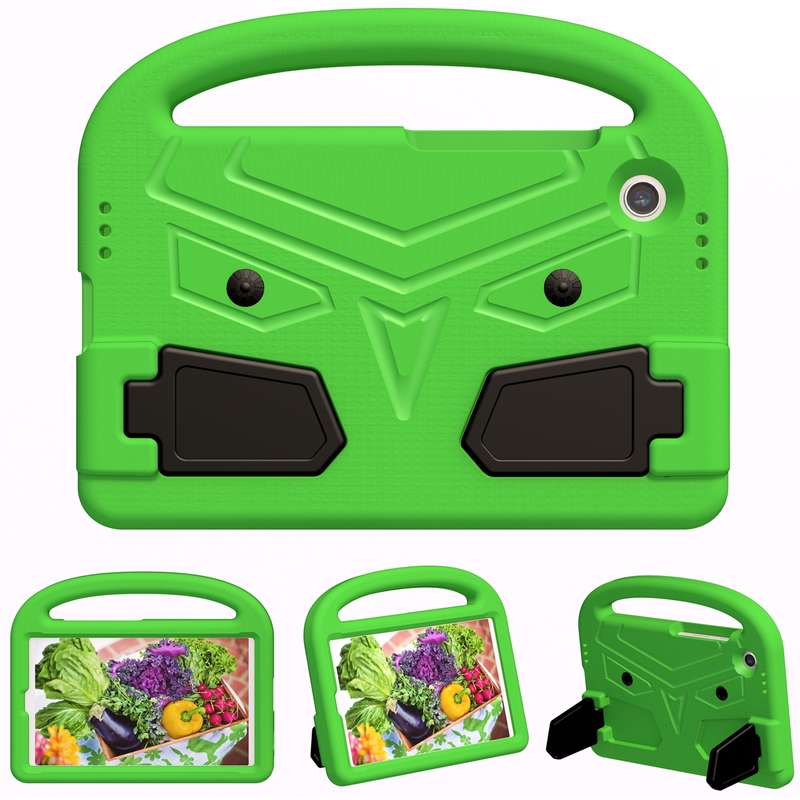 For Samsung Galaxy Tab A9 Sparrow Style Shockproof Kickstand EVA Tablet Case(Purple)