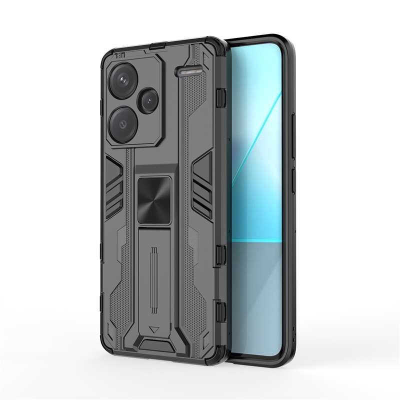For Redmi Note 13 Pro+ Supersonic Armor PC Hybrid TPU Phone Case(Silver)