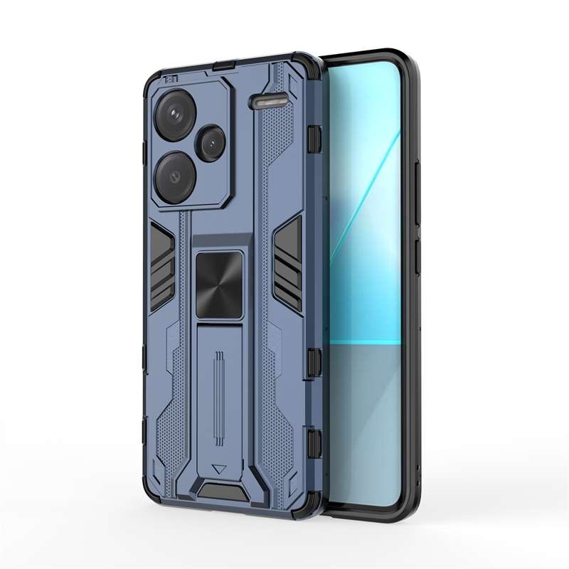 For Redmi Note 13 Pro+ Supersonic Armor PC Hybrid TPU Phone Case(Silver)
