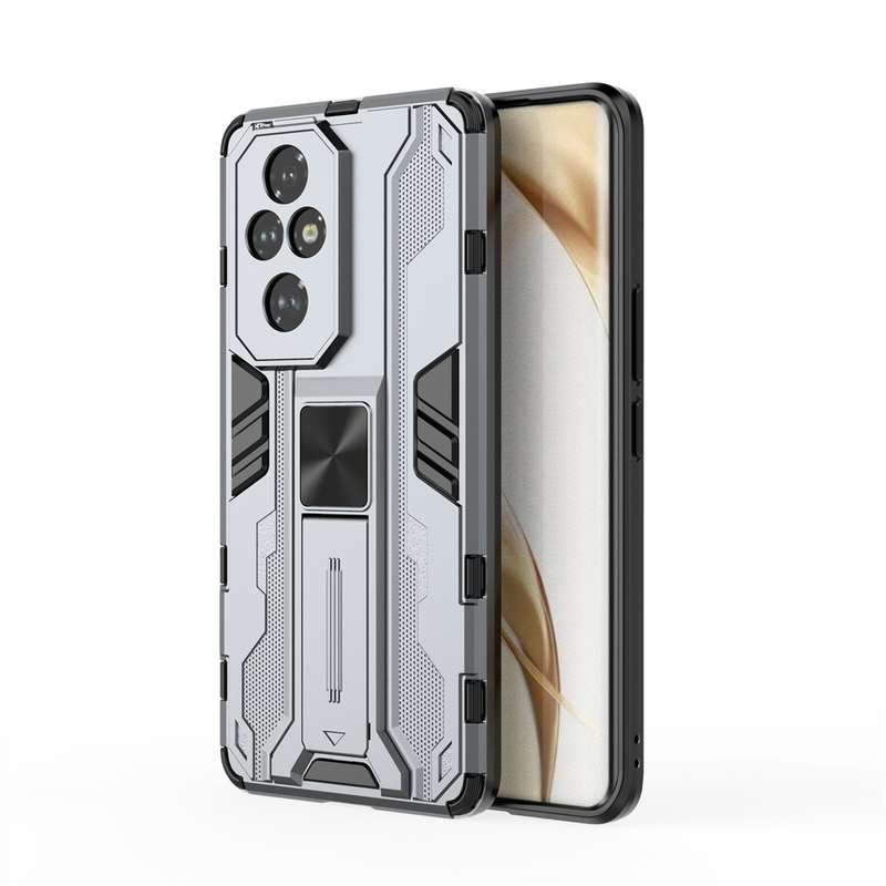 For Honor 200 Pro Supersonic Armor PC Hybrid TPU Phone Case(Grey)