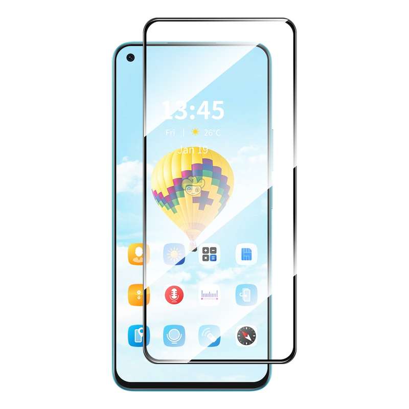 For Realme 9 Pro+ ENKAY Full Glue High Aluminum-silicon Tempered Glass Film