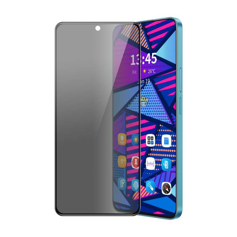 For vivo V30 Lite ENKAY Hat-Prince 28 Degree Anti-peeping Privacy Silk Print Tempered Glass Fil