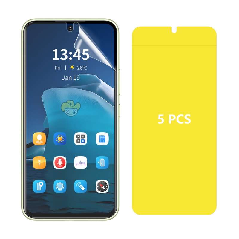 For Motorola Moto G Power 2024 5pcs ENKAY Full Full Glue Coverage Soft Explosion-proof Hydrogel