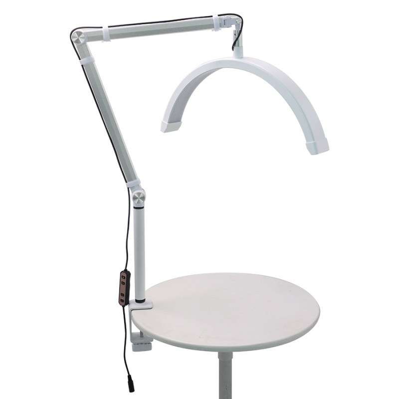 HD-M3X Pro 16 inch Adjustable Brightness Beauty Light Half Moon Light Eyelash Tech Lamp, Plug:EU Plu