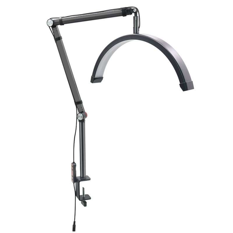 HD-M3X Pro 16 inch Adjustable Brightness Beauty Light Half Moon Light Eyelash Tech Lamp, Plug:EU Plu