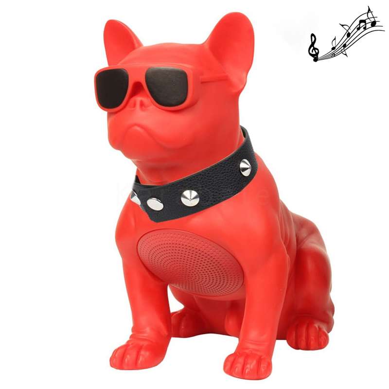 CH-M10 Bulldog Shape Stereo Wireless Bluetooth Speaker, Support TF Card / U Disk / FM