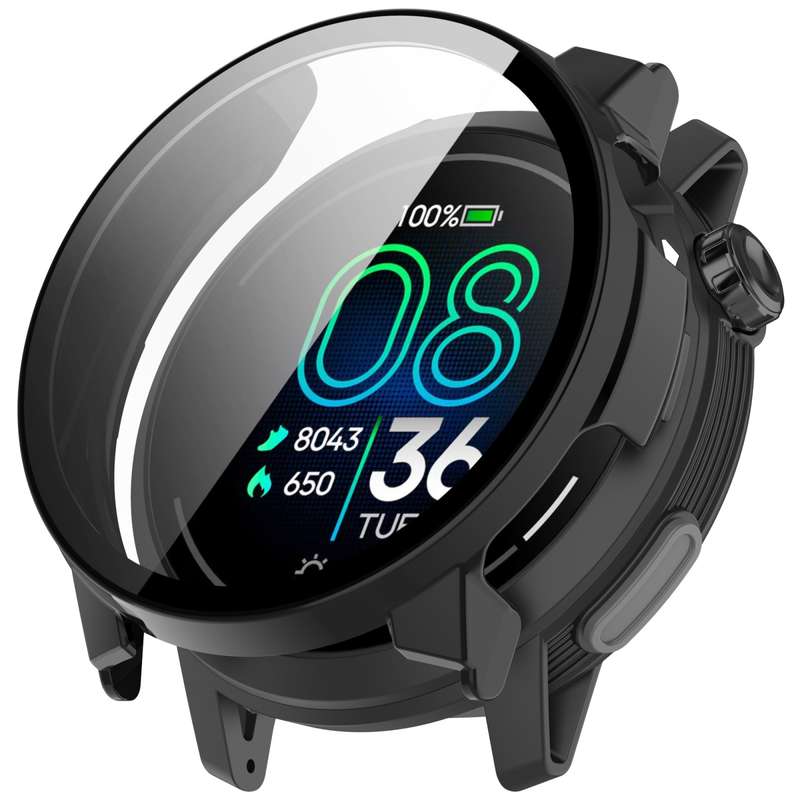 For COROS Pace Pro Tempered Film Integrated PC Watch Protective Case