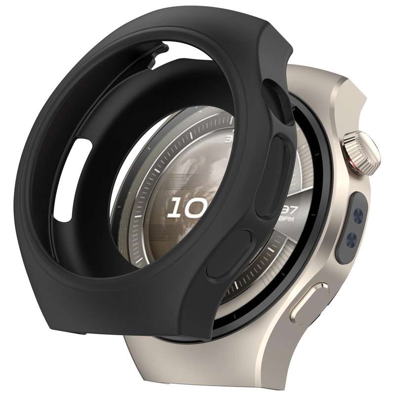 For Huawei Watch 5 46mm Silicone Watch Protective Cover(Ivory White)