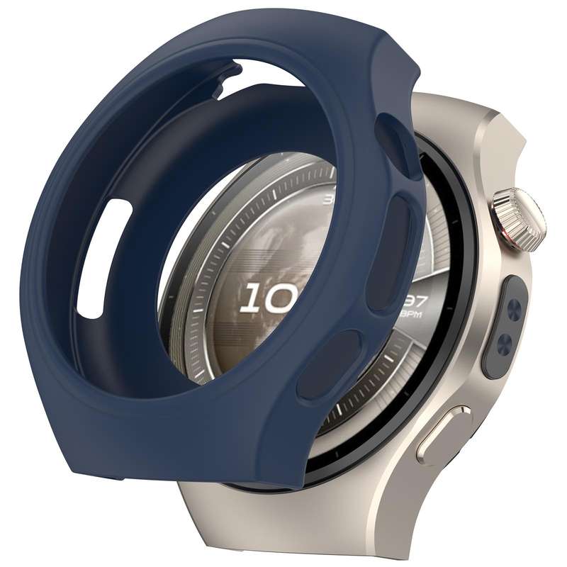 For Huawei Watch 5 46mm Silicone Watch Protective Cover(Ivory White)