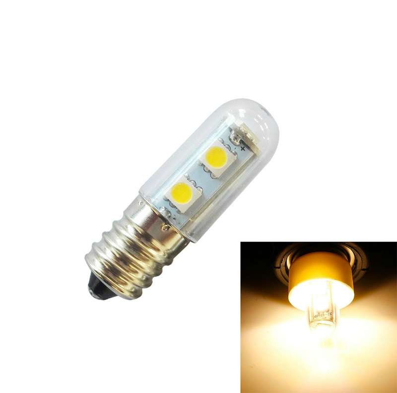 E14 screw light LED refrigerator light bulb 1W 220V AC 7 light SMD 5050 ampere LED light refrigerato