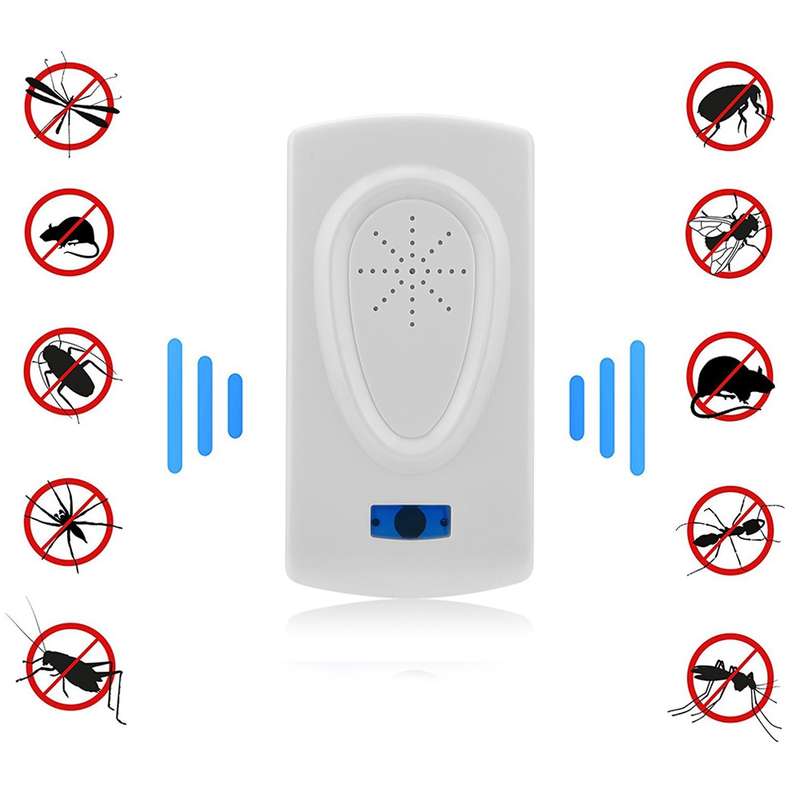 Ultrasound Mouse Cockroach Pest Repeller Device Insect Rats Spiders Mosquito Killer Pest Control Hou