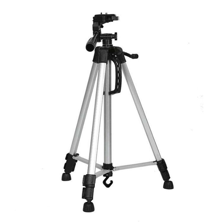 Portable Phone Live Selfie 3366 Tripod Stand DV SLR Camera Self-timer Full Light Bracket(Black)