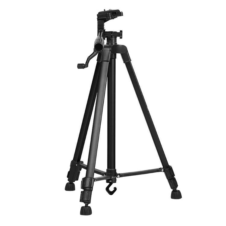 Portable Phone Live Selfie 3366 Tripod Stand DV SLR Camera Self-timer Full Light Bracket(Black)