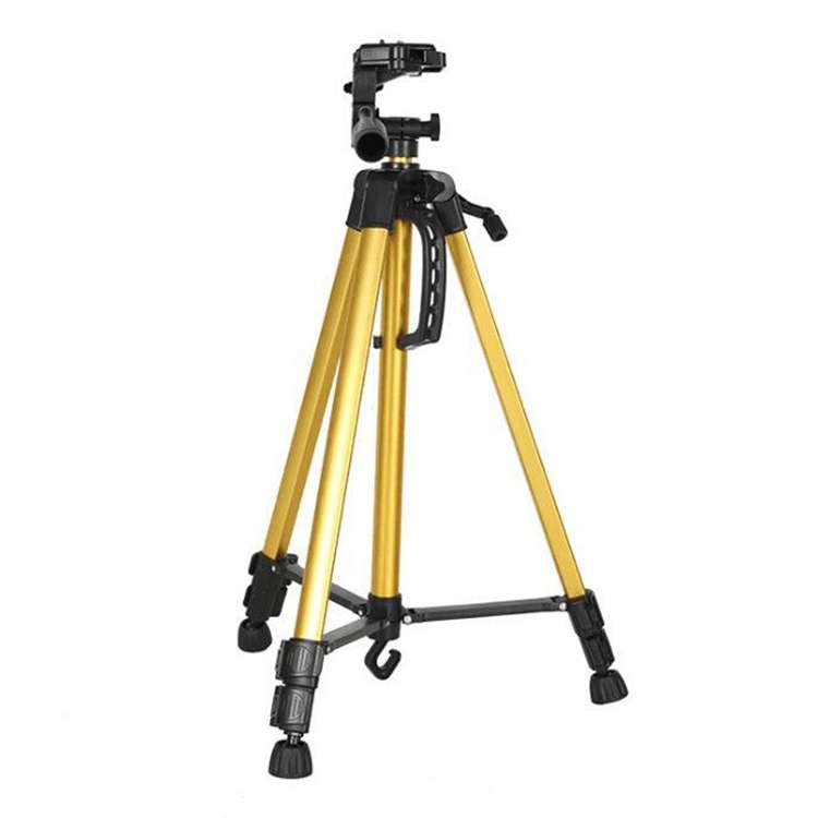 Portable Phone Live Selfie 3366 Tripod Stand DV SLR Camera Self-timer Full Light Bracket(Black)