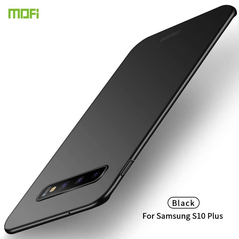 For Galaxy S10+ MOFI Frosted PC Ultra-thin Hard Case(Gold)