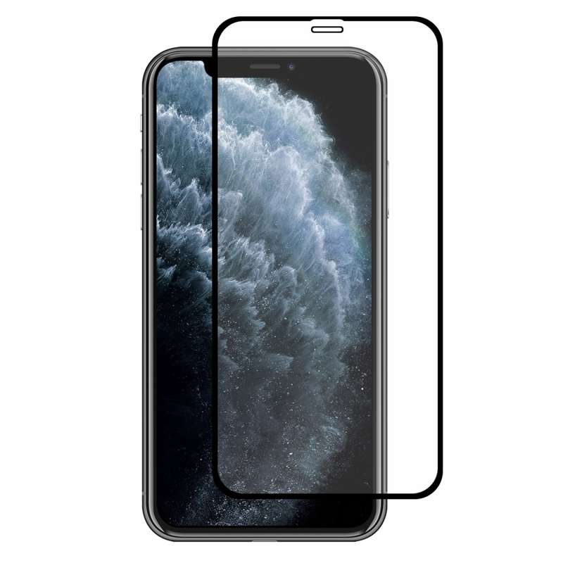 For iPhone 11 Pro Max / XS Max ENKAY Hat-prince Full Glue 0.26mm 9H 2.5D Tempered Glass Full Coverag