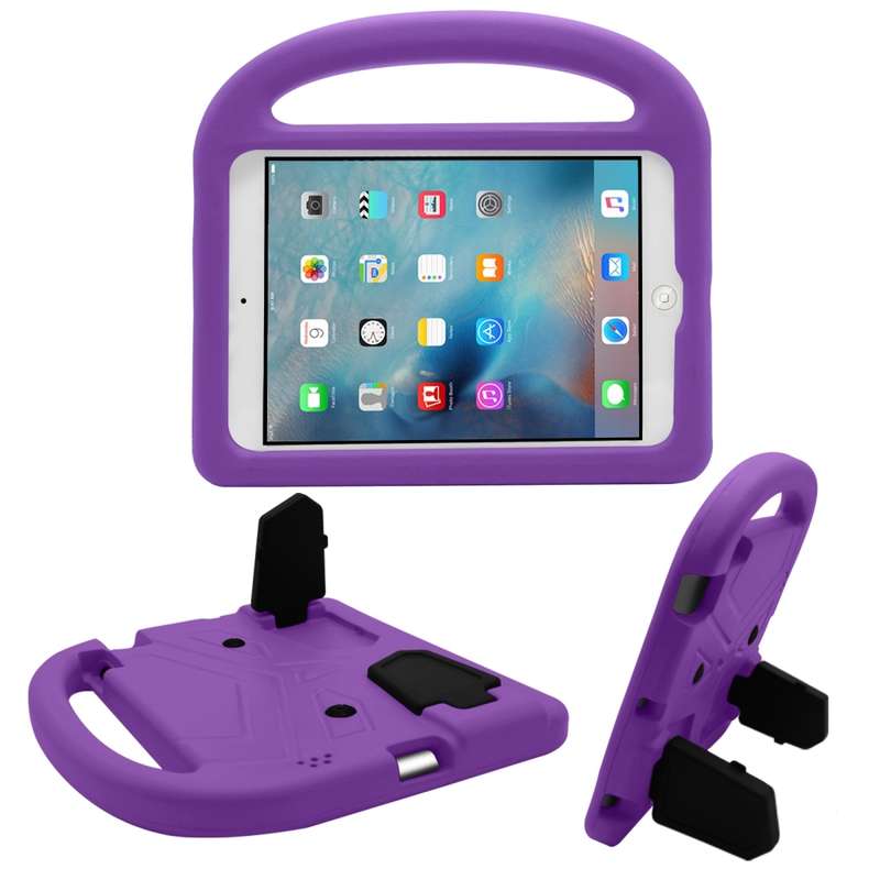 For iPad 4/3/2 Sparrow Style EVA Material Children Shockproof Casing Shell(Blue)