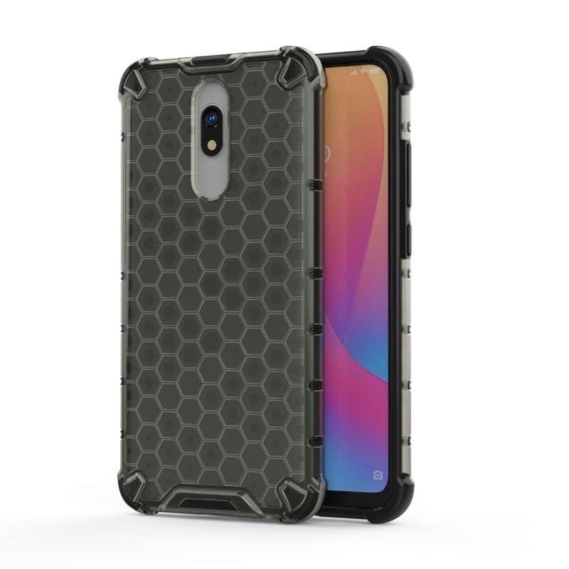 For Redmi 8 Shockproof Honeycomb PC + TPU Case(Green)
