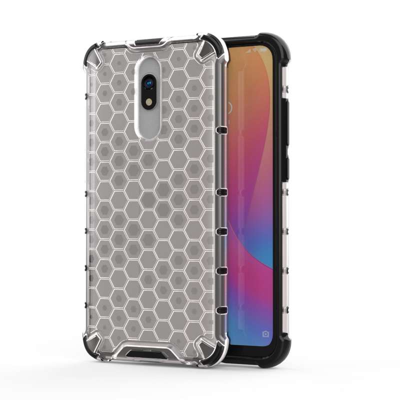 For Redmi 8 Shockproof Honeycomb PC + TPU Case(Green)