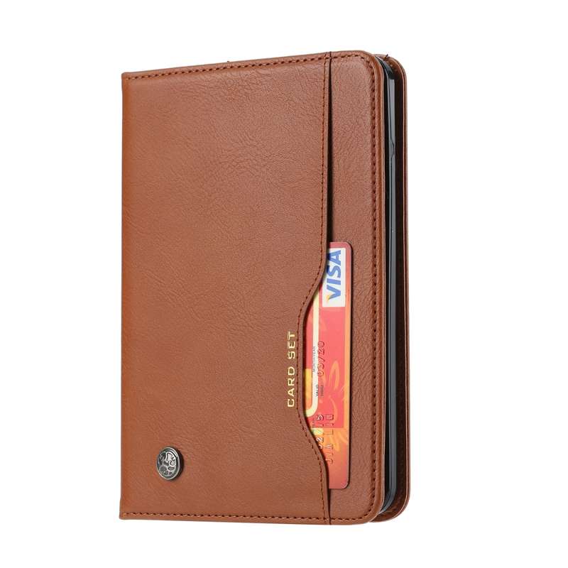 For kindle 2019 Knead Skin Texture Horizontal Flip Leather Case with Photo Frame & Holder & Card Slo