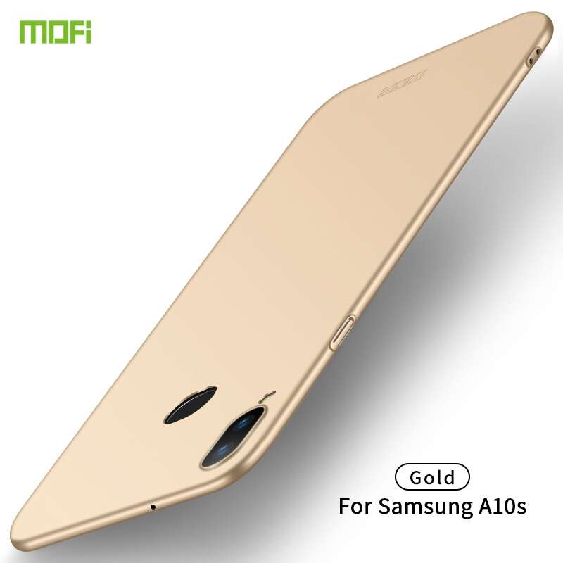 For Galaxy A10S MOFI Frosted PC Ultra-thin Hard Case(Black)