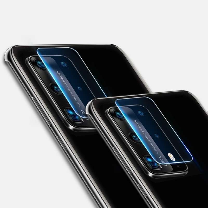 For Huawei P40 Pro mocolo 0.15mm 9H 2.5D Round Edge Rear Camera Lens Tempered Glass Film(Transparent