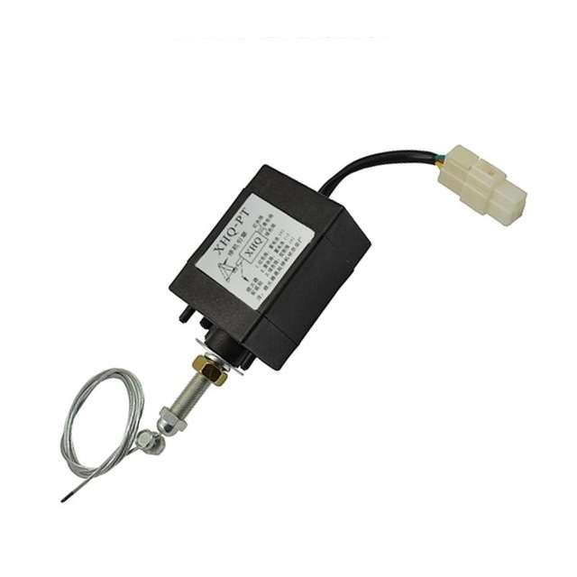 Normally Close DC 12V/24V Diesel Engine Flame Out Device Engine Stop Solenoid Valve XHQ-PT Power Off