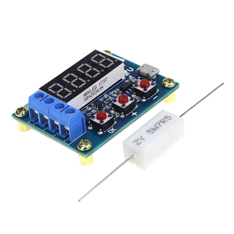 ZB2L3 Battery Capacity Tester 1.2-12V 18650 Li-ion Lithium Lead-acid Battery Capacity Meter Discharg