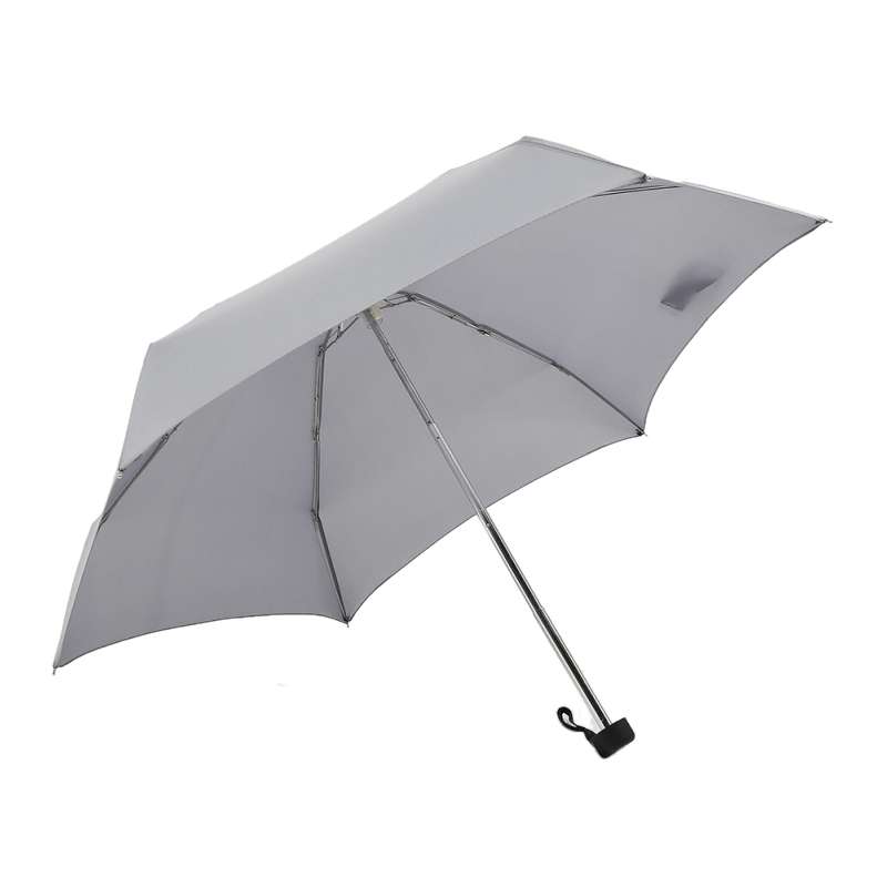 Mini Capsule Pocket Umbrella Windproof Foldable Travel Compact Umbrella(Gray)