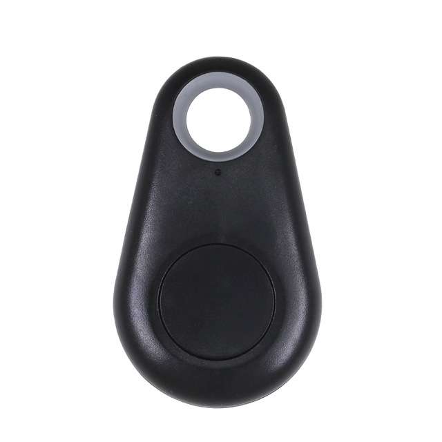 Keyfinder Wallet Dog Cat kids GPS locator anti lost keychain Smart Search Bluetooth Tracker Tag(Blac
