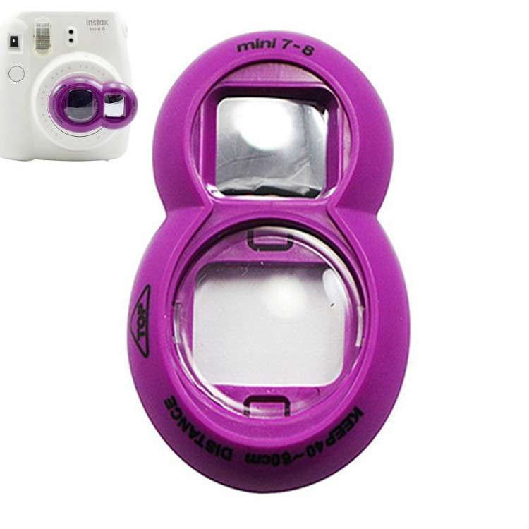 2PCS Selfie Mirror for Polaroid Mini7s / Mini8(Green)