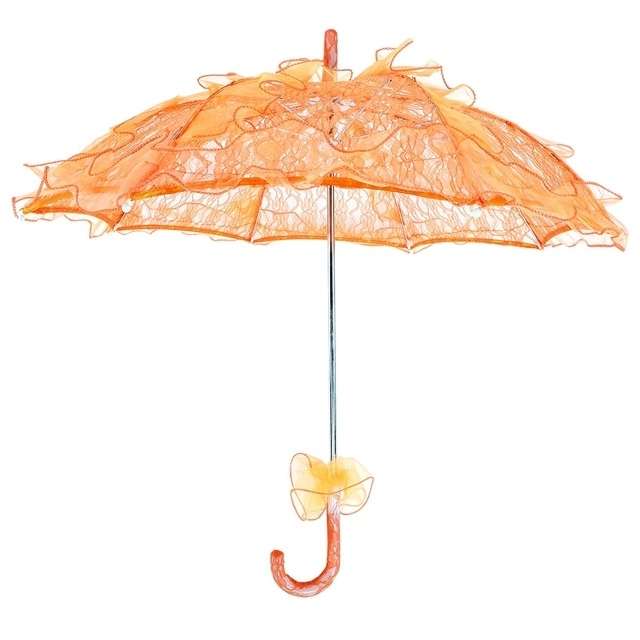 Wedding Parties Bridal Lace Cotton Umbrella Dancing Photography Prop Umbrella(Purple)