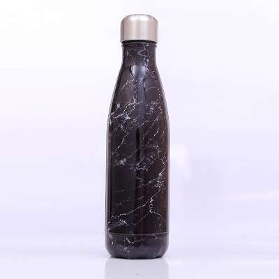 Thermal Cup Vacuum Flask Heat Water Bottle Portable Stainless Steel Sports Kettle, Capacity:500ml(Si