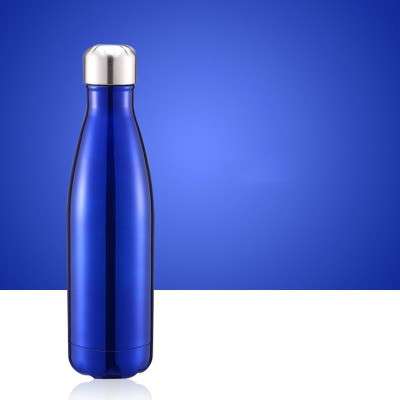 Thermal Cup Vacuum Flask Heat Water Bottle Portable Stainless Steel Sports Kettle, Capacity:500ml(Si