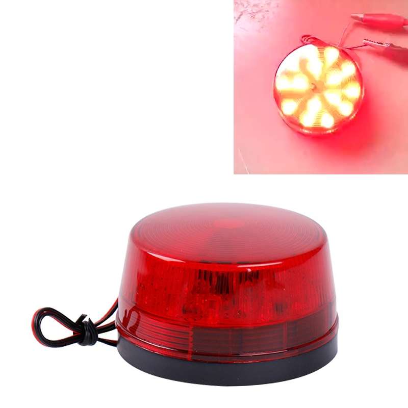 LED Strobe Warning Light Indicating Engineering Lights Fault Lights Flashing Mini Security Lights(Re