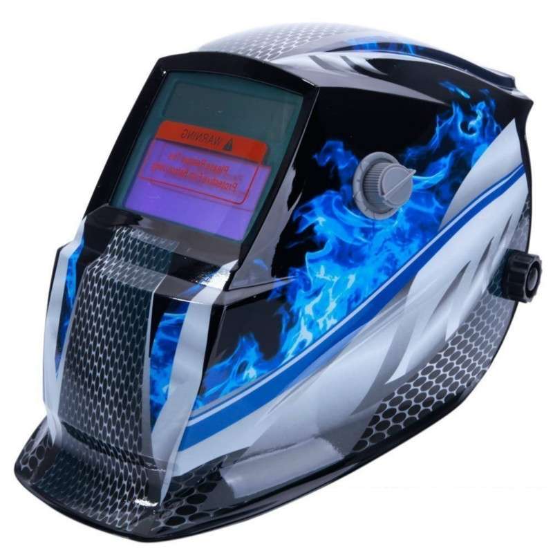 Solar Automatic Darkening Welding Mask Head-mounted Argon Arc Welding Hat Welder Special Light Helme