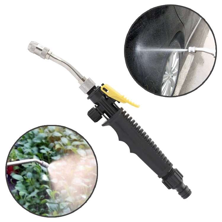 Garden Water Guns Stainless Steel Multifunction High Pressure Car Wash Spray Nozzle Hose Wand, Speci
