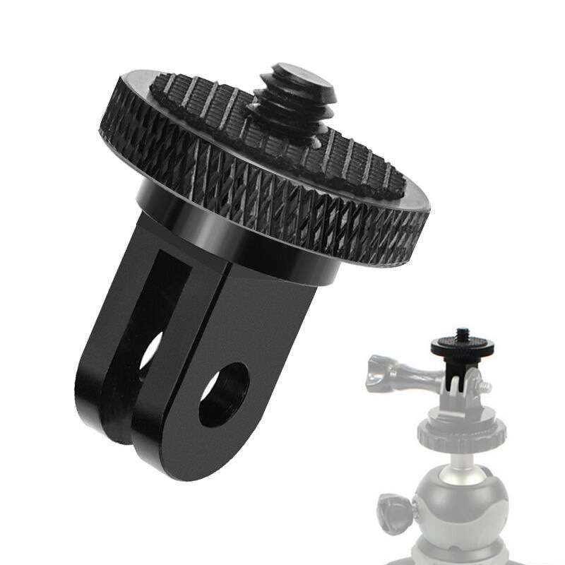 TELESIN Aluminum Alloy 1/4 Transfer Head Sports Camera Accessories For GoPro HERO11 Black / HERO9 Bl