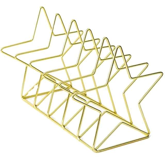 Gold S Shape Electroplated Bookend Desk Organizer Desktop Office Home Bookends Book Holder Book Stan