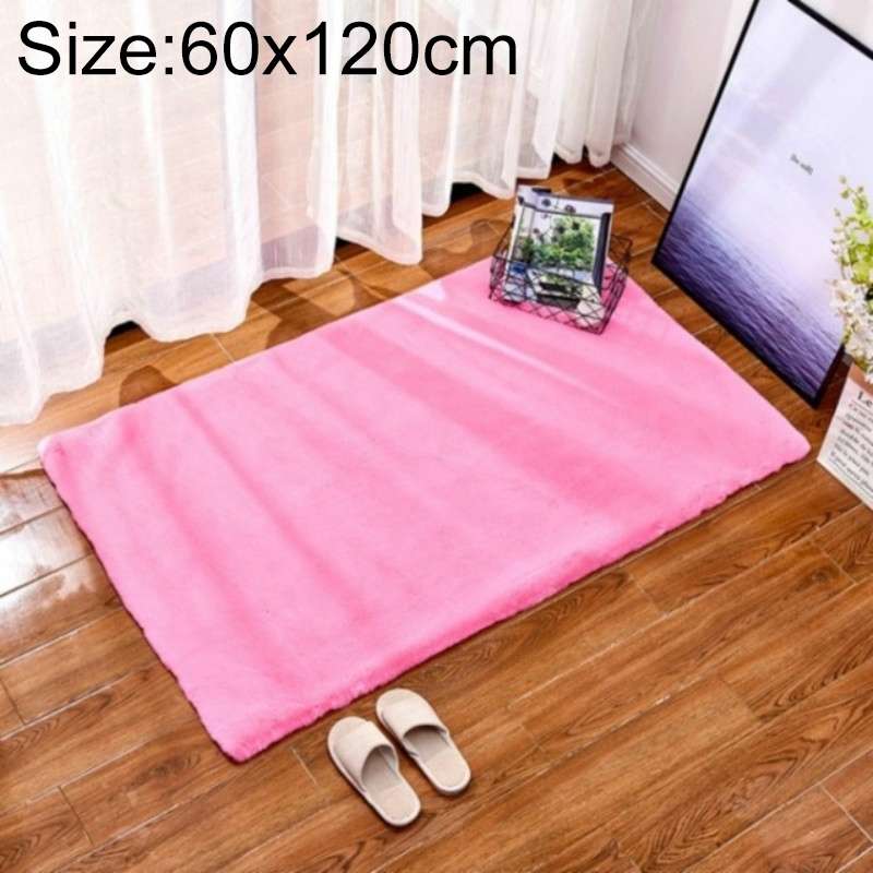 Rug Artificial Rabbit Hair Carpet Non-slip Floor Mats for Living Room Bedroom Balcony Home Decoratio