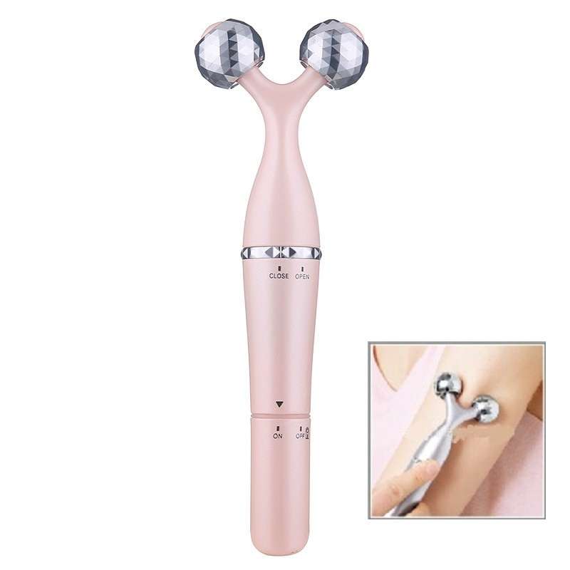 3 In 1 Portable Electric Eye Massager Double Chin Face Lift Body Neck Massage Roller 3D Facial Massa