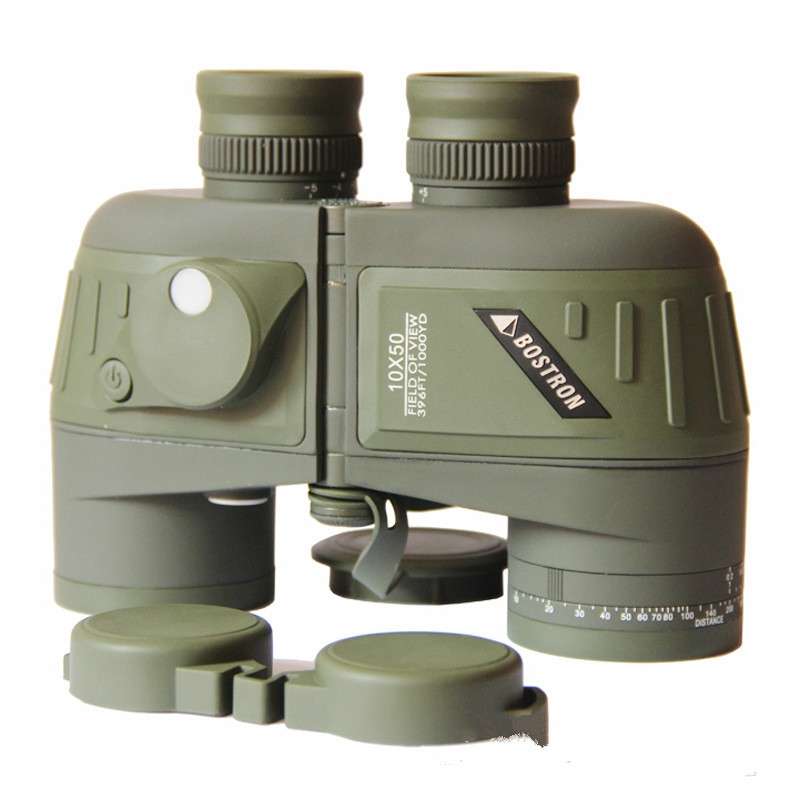 Bostron Telescope High-definition Navigation Floating 10X50 with Compass Waterproof Ranging Low Ligh